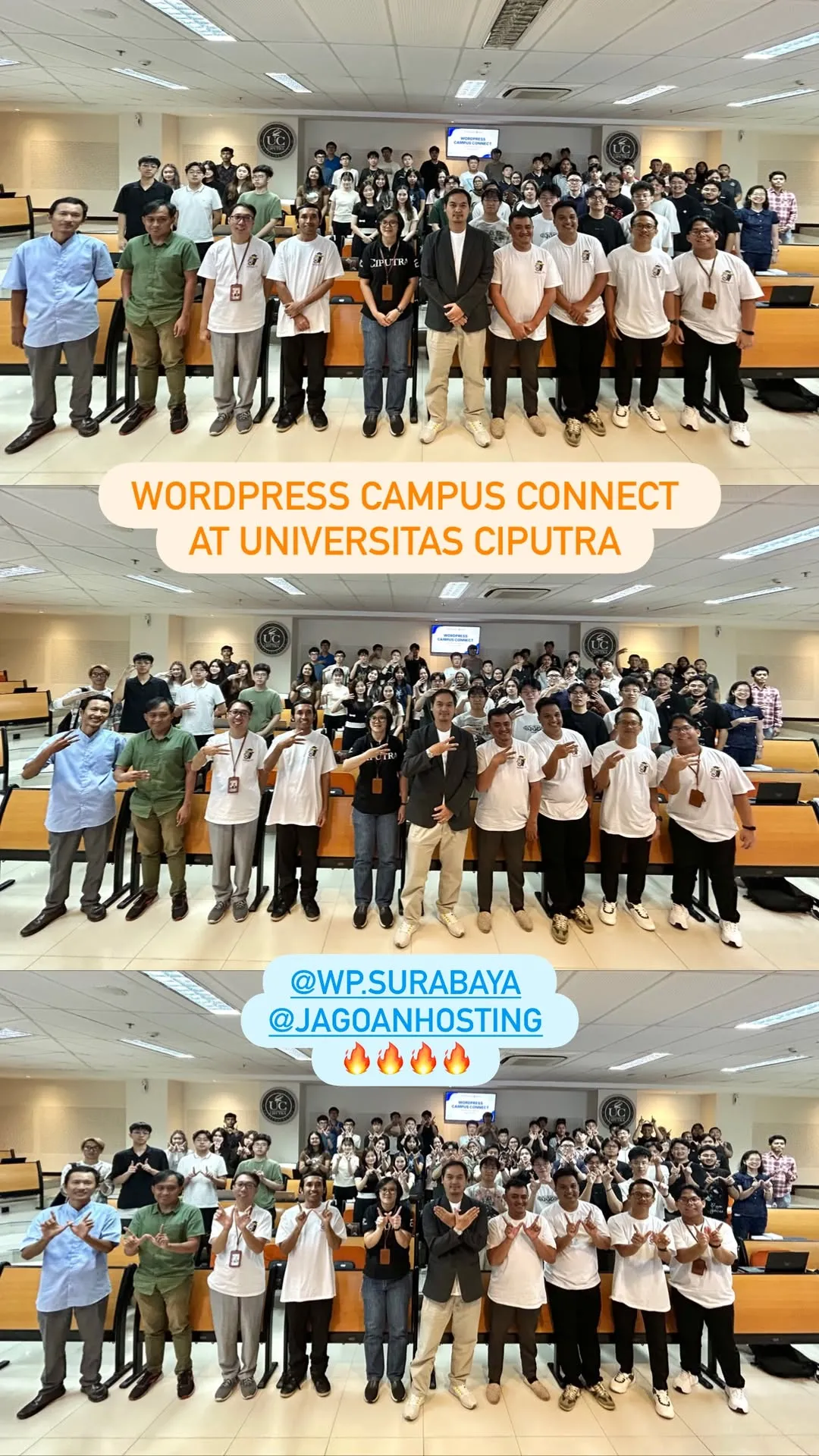 Pengalaman Mengikuti WordPress Campus Connect di Universitas Ciputra Surabaya